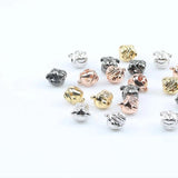 CZ Pig Head Beads Copper Spacer Beads 3pcs/lot