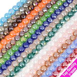 100pcs 5*8mm Matte Austrian Crystal Beads for Jewelry Making