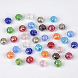 100pcs 5*8mm Matte Austrian Crystal Beads for Jewelry Making