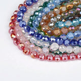 100pcs 5*8mm Matte Austrian Crystal Beads for Jewelry Making