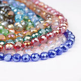 100pcs 5*8mm Matte Austrian Crystal Beads for Jewelry Making
