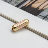 Meibeads Enamel Copper Beads YOU ARE LOVED Charm