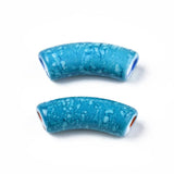 20pcs Curved Tube Beads Acrylic Bamboo Tube Mix for DIY Bracelet Bangles Jewelry