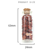 Natural Amethyst Quartz Drift Bottle for DIY Jewelry Making