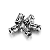 Stainless Steel Slider Tube Beads Mathematical Symbols Slide Charms