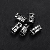 Stainless Steel Slider Tube Beads Mathematical Symbols Slide Charms