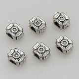 20pcs Big Hole Flower Beads for DIY Jewelry Making