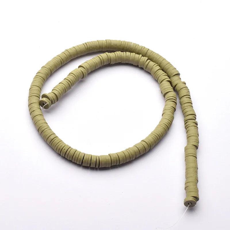 3~8mm Polymer Clay Bead Slices DIY Women Beaded Jewelry Making