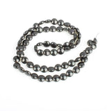 6mm Plated Hematite Disc Flat Round Loose Beads for Jewelry Making