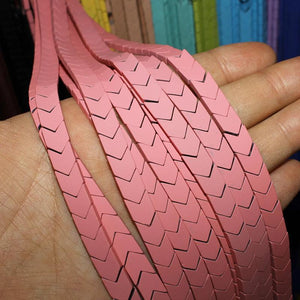 8x8mm Hematite Rubber Beads Candy Colors Matte Arrow Piece