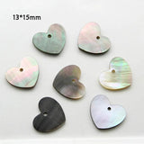 10pcs Abalone Shell Rectangular Pendant for DIY Jewelry Making