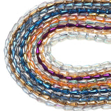 Faceted Drop Glass Beads 4X10/3X7MM Crystal Beads For Jewelry Making