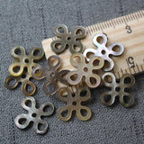 5pcs Natural Freshwater Shell 16mm Carved Flower Beads DIY Jewelry Making