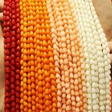 5mm Coral Water Drop Loose Bead High Natural Sea Bamboo Necklace Bracelet