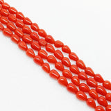 5mm Coral Water Drop Loose Bead High Natural Sea Bamboo Necklace Bracelet