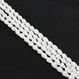 5mm Coral Water Drop Loose Bead High Natural Sea Bamboo Necklace Bracelet