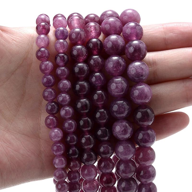 Garnet Red Rose Quartz Natural Stone Beads 4mm