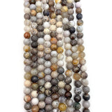 Bamboo Agate Stone Beads 6/8/10mm Round Shaped DIY Necklace Bracelets