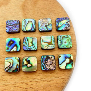 2pcs 10/12/14mm Abalone Shell Loose Beads DIY Necklace Bracelet Earrings