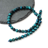 Green Tiger Eye Round Stone Beads for Jewelry Making DIY Bracelet 4-12MM
