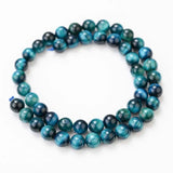 Green Tiger Eye Round Stone Beads for Jewelry Making DIY Bracelet 4-12MM