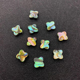 2pcs/pack Natural Abalone Shell Beads 10/12mm DIY Necklace Bracelets