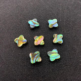 2pcs/pack Natural Abalone Shell Beads 10/12mm DIY Necklace Bracelets