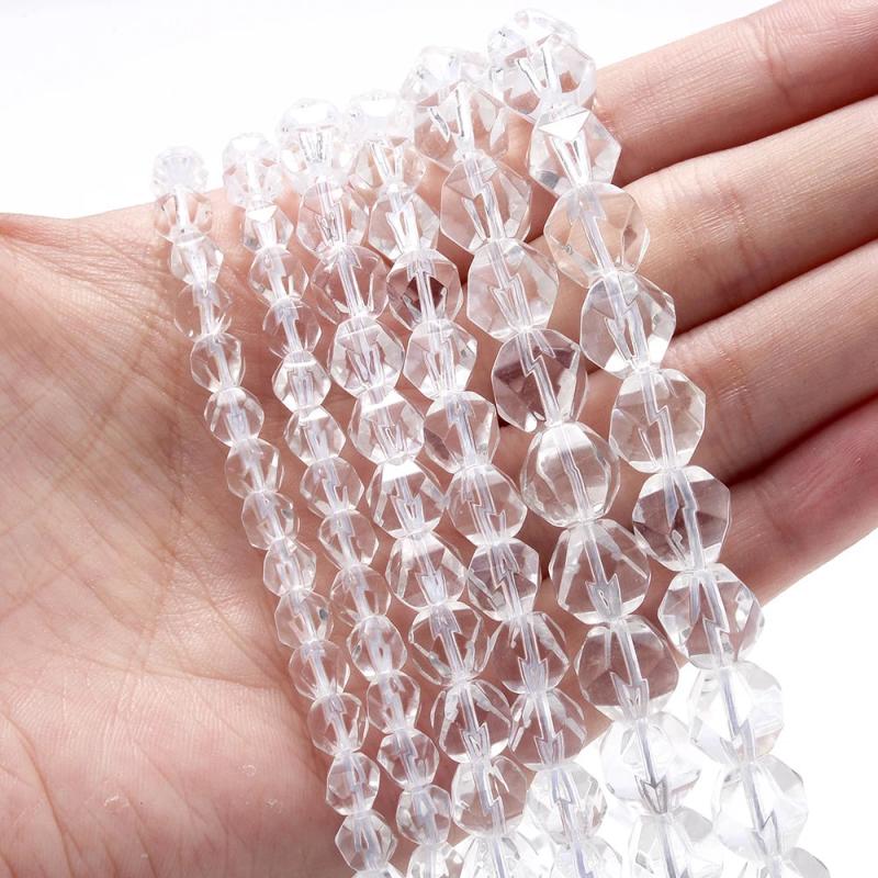 Faceted Crystal Stone Beads for DIY Jewelry Making 6/8/10mm
