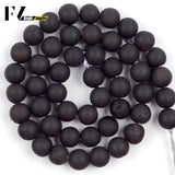 Natural Druzy Agates Beads 6/8/10/12mm Round Spacer