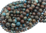 Blue-vein Stone Agate Beads DIY Earrings Rings Necklace Charms