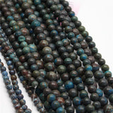 Blue-vein Stone Agate Beads DIY Earrings Rings Necklace Charms