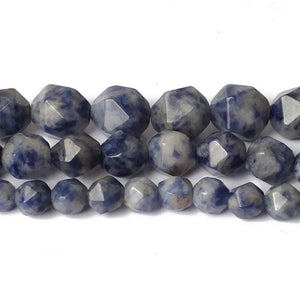 Natural Sodalite Agates Stone Beads for Jewelry Making