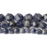 Natural Sodalite Agates Stone Beads for Jewelry Making