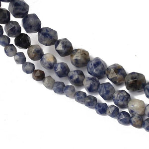 Natural Sodalite Agates Stone Beads for Jewelry Making