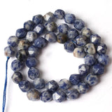 Natural Sodalite Agates Stone Beads for Jewelry Making
