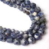 Natural Sodalite Agates Stone Beads for Jewelry Making