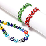 Meibeads Colorful Evil Eye Glass Beads DIY Hand String