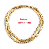Hematite Beads Arrow Shape Retention Plated Natural Stone Loose Spacer Beads
