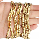 Hematite Beads Arrow Shape Retention Plated Natural Stone Loose Spacer Beads