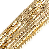 Hematite Beads Arrow Shape Retention Plated Natural Stone Loose Spacer Beads
