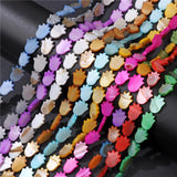 Colorful Hand of Fatima Pearl Shell Beads for Jewelry Making