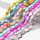 Colorful Hand of Fatima Pearl Shell Beads for Jewelry Making