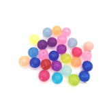 Cat Eye Acrylic Beads Middle Hole Jewelry Accessory 100 Pieces