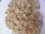 2pcs 16mm Pink Aventurines Seedpods Flower Beads