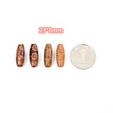 Colorful Wood Beads 23*8mm 50 pieces DIY Jewelry Accessory