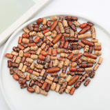 Colorful Wood Beads 23*8mm 50 pieces DIY Jewelry Accessory