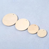 Natural Wood Beads Single Top Hole DIY Loose Wooden Bead 20pcs