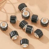10pcs Diy Glass Beaded 8 Large Hole Beads for Bracelet Necklace Jewelry Making