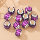 10pcs Diy Glass Beaded 8 Large Hole Beads for Bracelet Necklace Jewelry Making