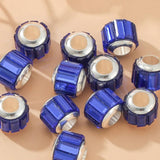 10pcs Diy Glass Beaded 8 Large Hole Beads for Bracelet Necklace Jewelry Making